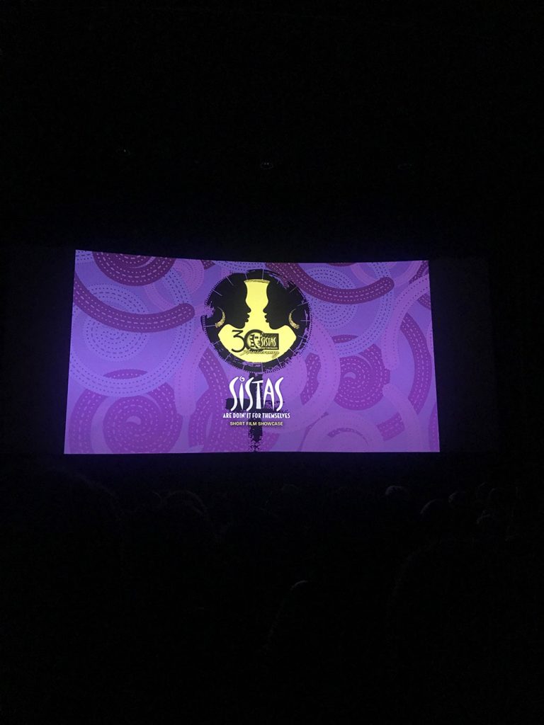 Sistas image on the Big Screen at the DGA